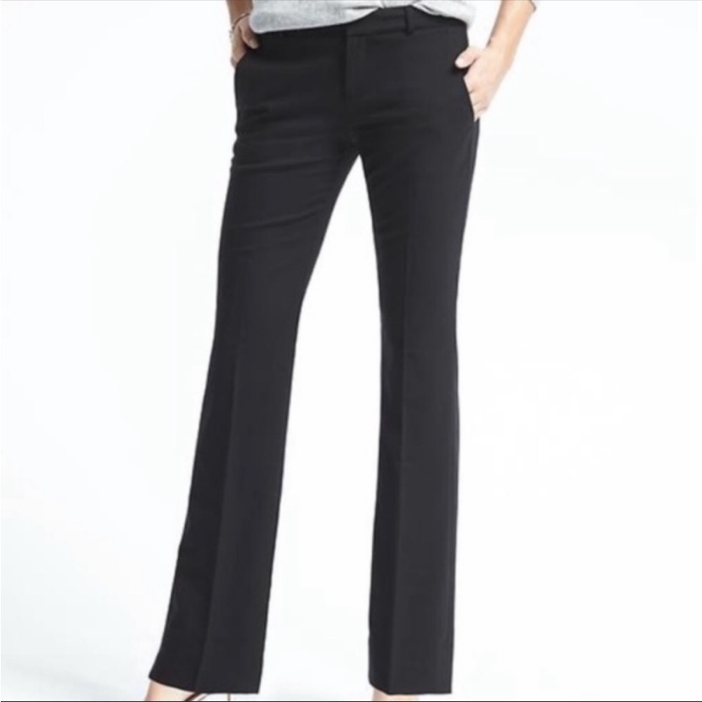 Banana Republic Martin Lined Slacks - BLK